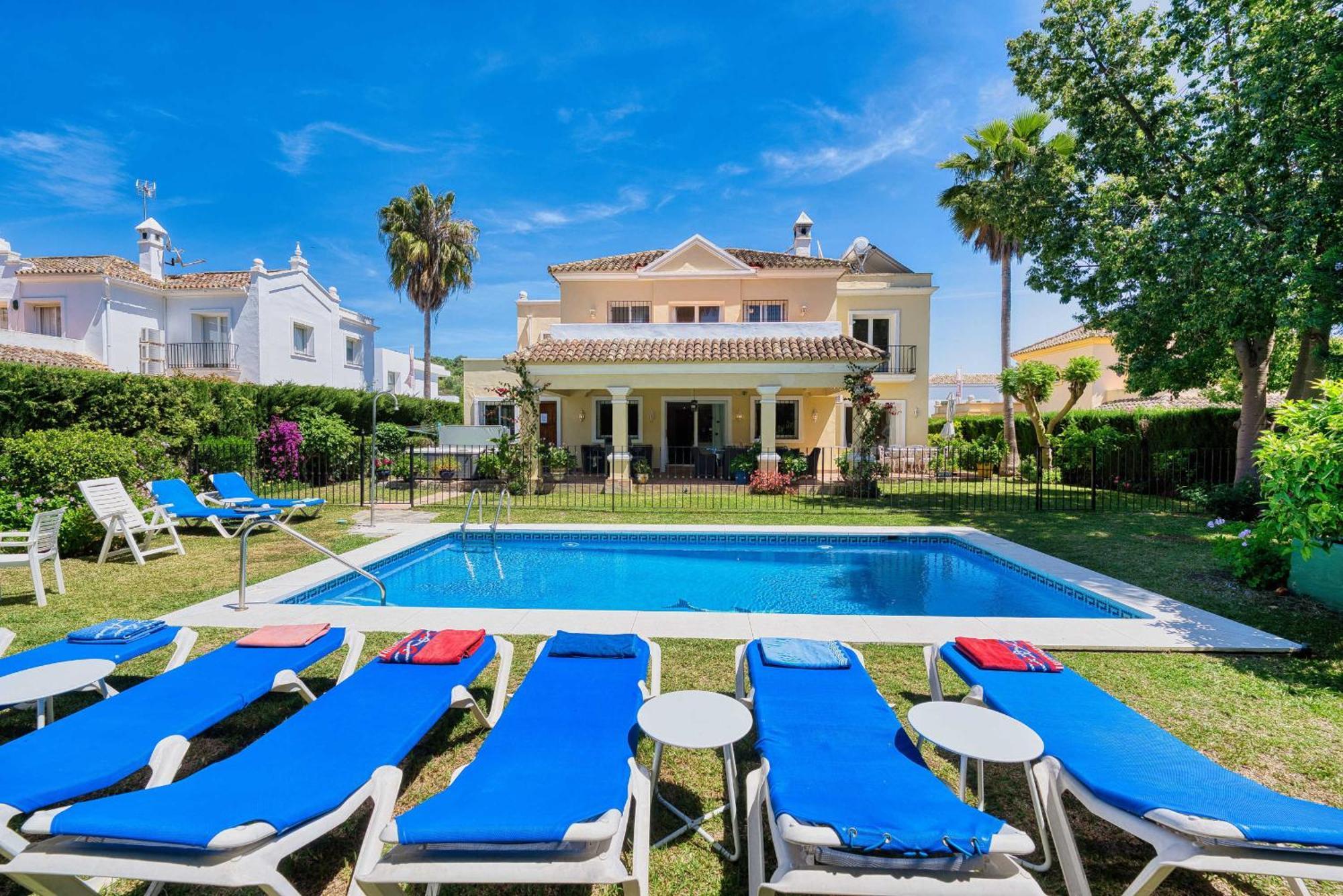 1106 Marbella Large Family Villa Эстепона Экстерьер фото
